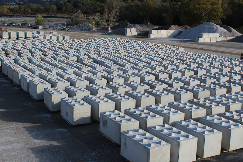 produits préfabriqués en béton