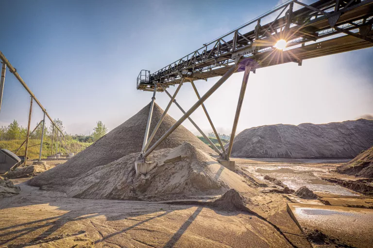 Illustration of Production de matériaux naturels