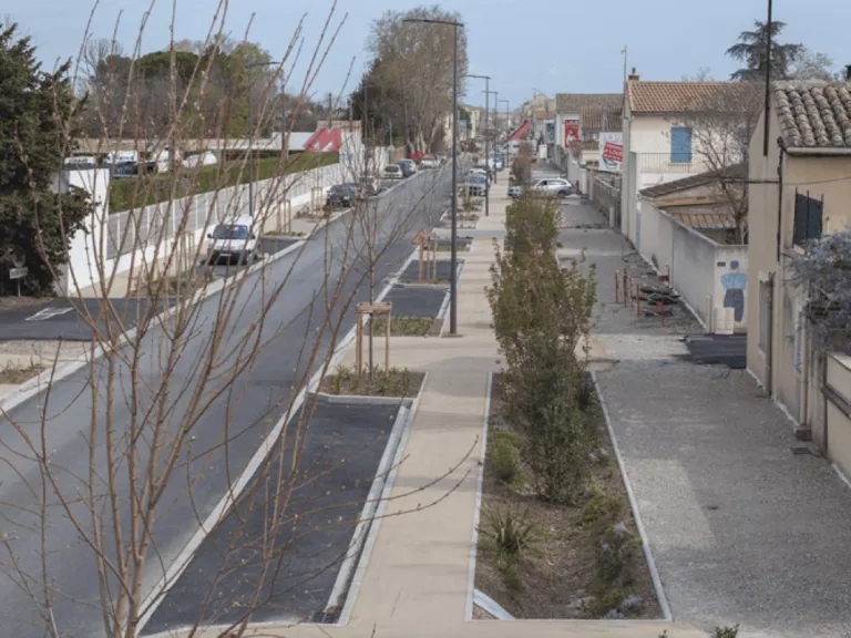 Illustration of Réaménagement de l’ancienne RN7 à Sorgues