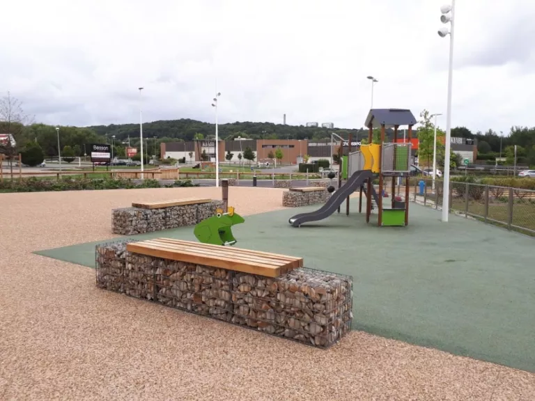 Illustration of Murs de gabion