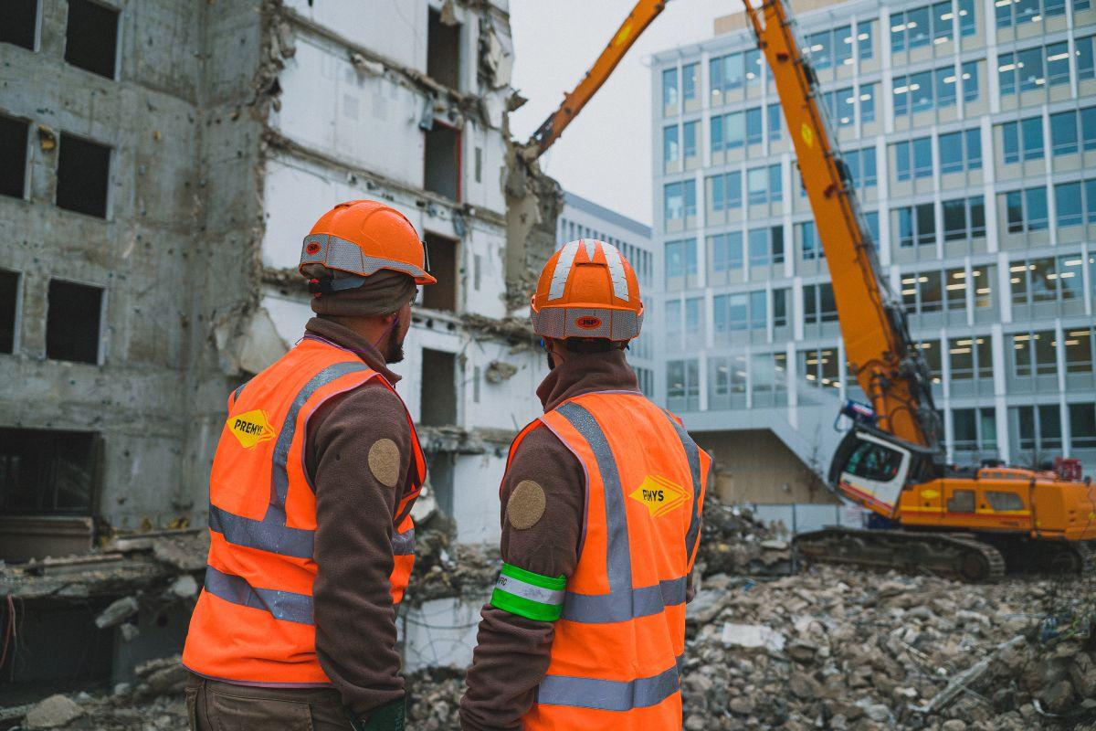 Déconstruction des Colonnades à Rueil-Malmaison