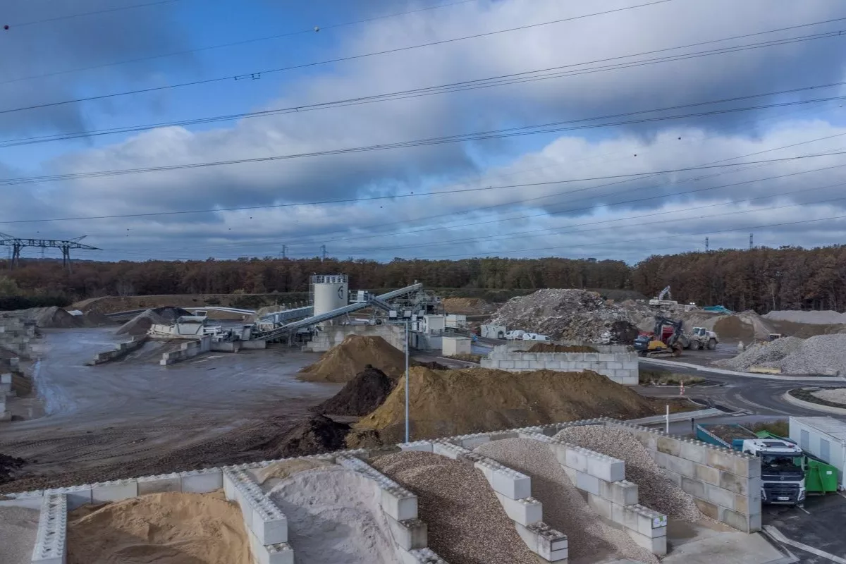 Plateforme de recyclage de Marcoussis