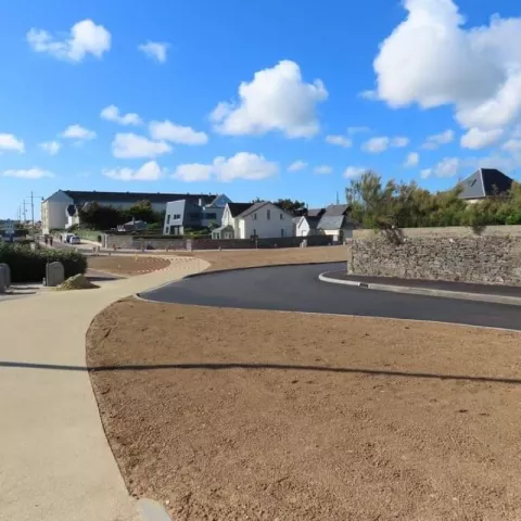 Illustration of Des sables performants pour des pistes cyclables durables